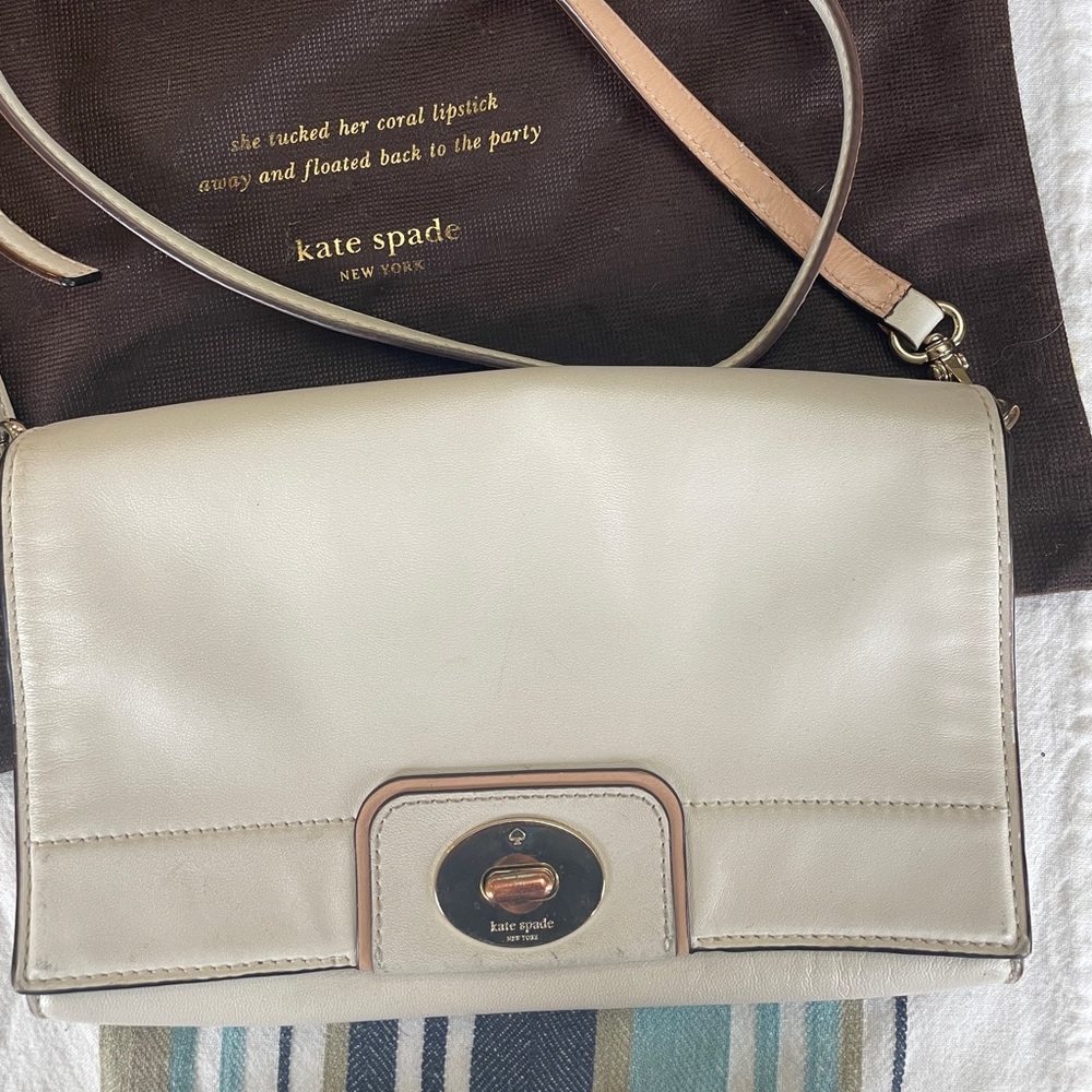 Kate Spade Clutch with crossbody strap